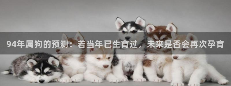 万向娱乐体育eon：94年属狗的预测：若当年已生育过，未来是否会再次孕育