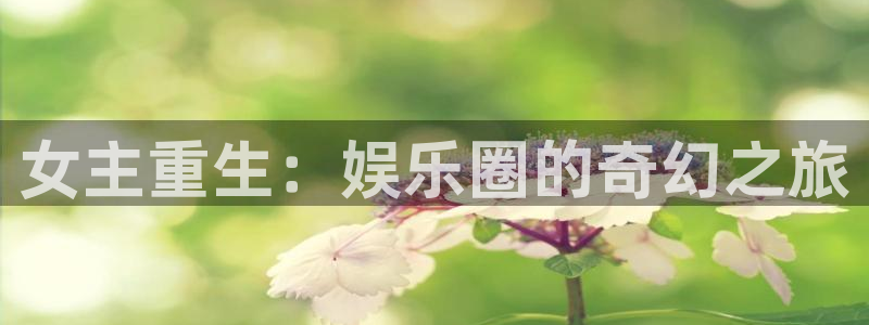 万向娱乐体育凯捷登陆：女主重生：娱乐圈的奇幻之旅
